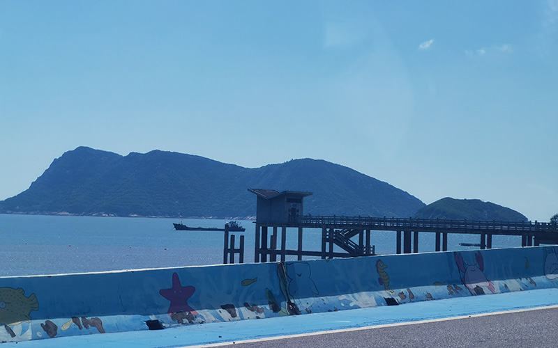 浙江温州洞头区看海，2023年09月10日